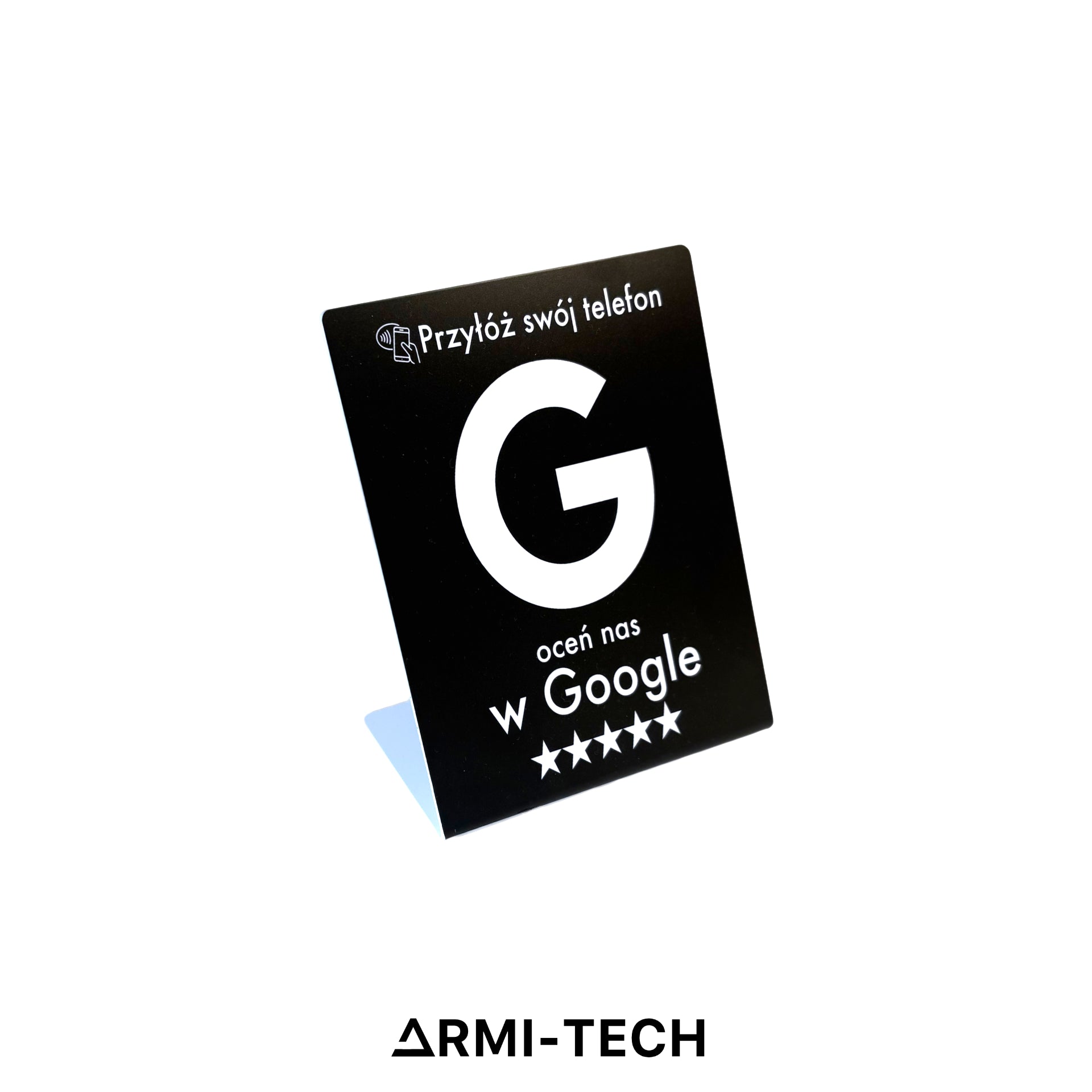 Stojak NFC do Zbierania Opinii Google